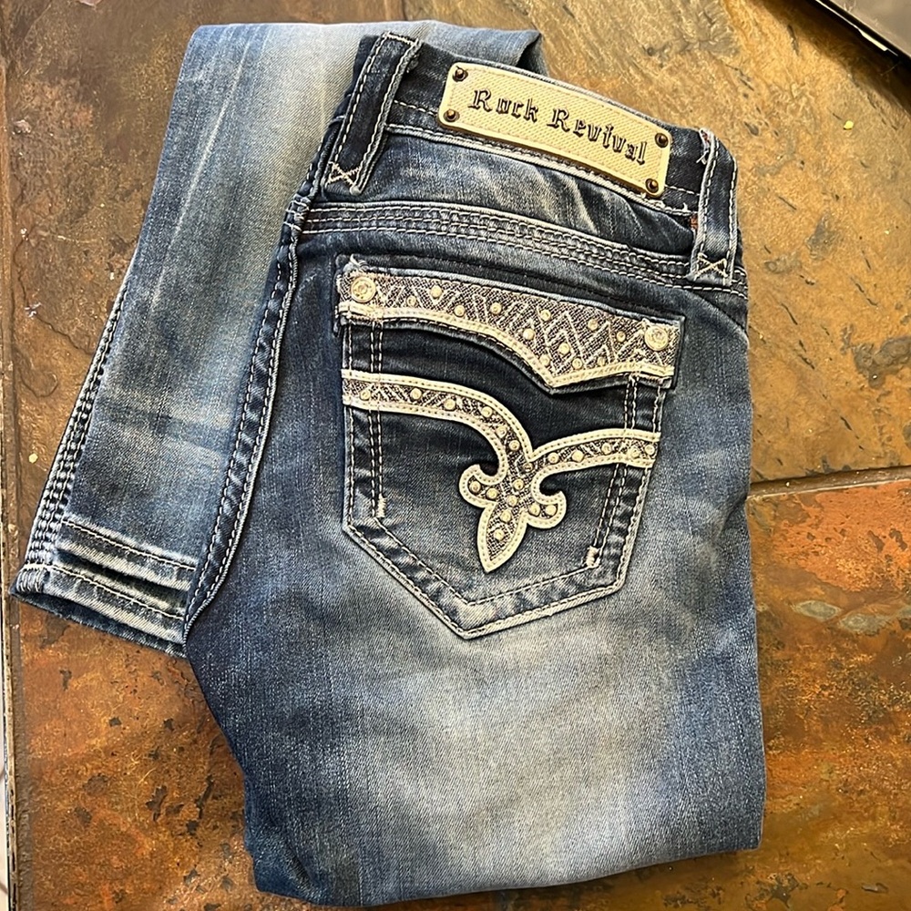 Rock revival Vivian cuffed skinny jeans 💍 26